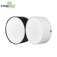 ĐÈN LED ỐNG BƠ EC-OBK 12W, ĐƠN SẮC, VỎ ĐEN/ TRẮNG